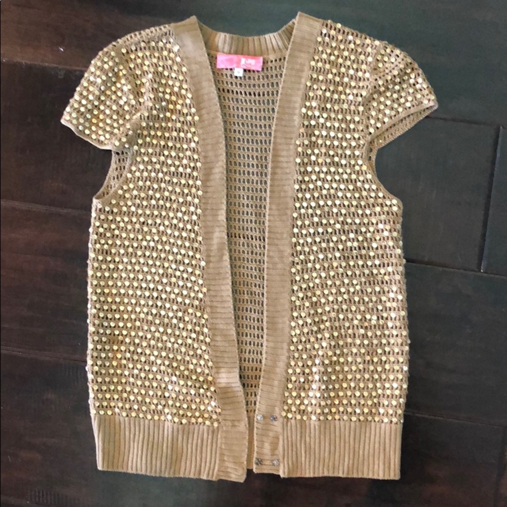 Urban Outfitters LUX brand caplet gold